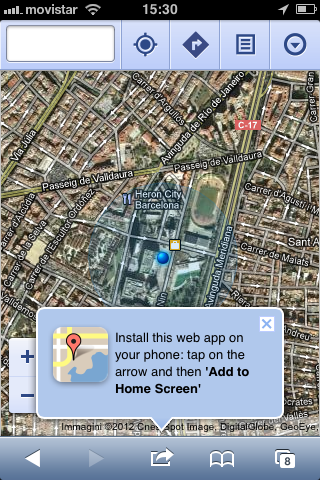 installer google maps sur mobile