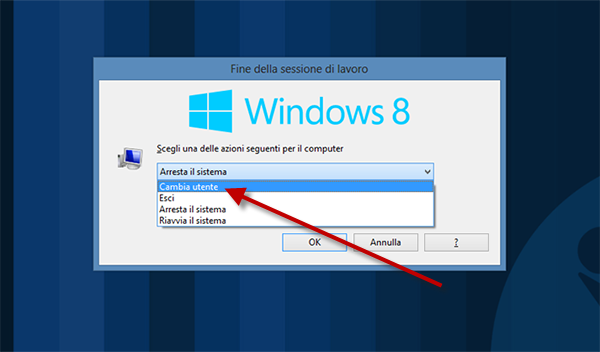 Cambia nome utente Windows 8 - Desktop