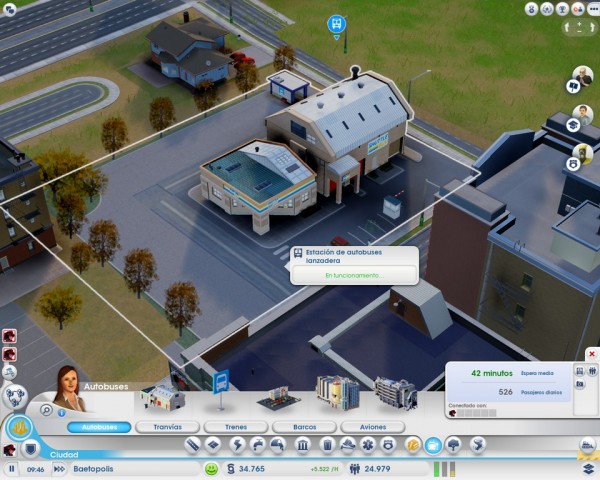 Mezzi pubblici in SimCity