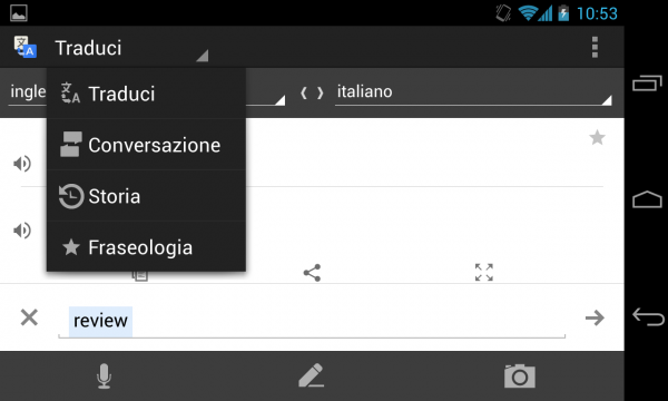 google traduttore android