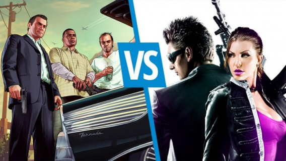 Saints Row 4 vs GTA V