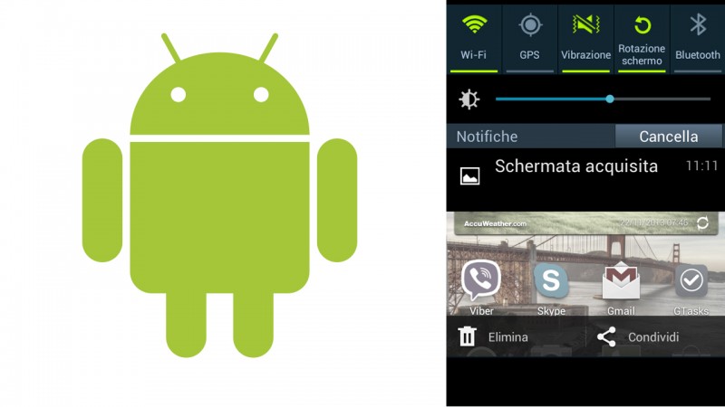 Come fare uno screenshot sull’Android