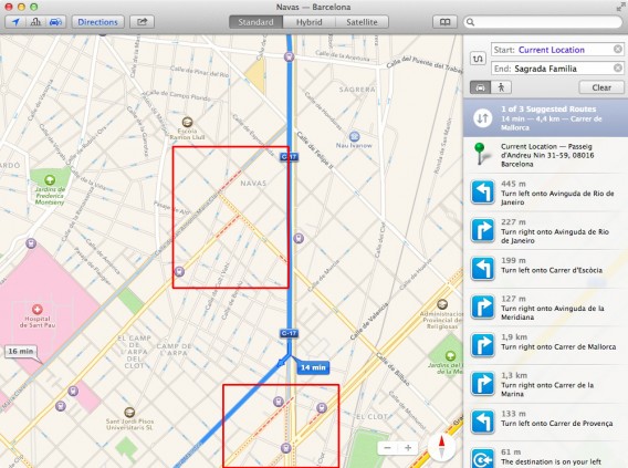 Maps - Indicazioni traffico 03