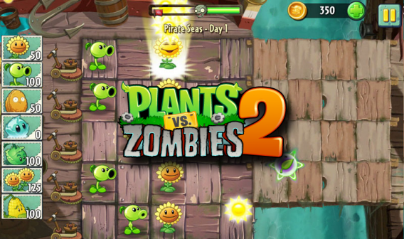 Plants vs zombies 10 slots android
