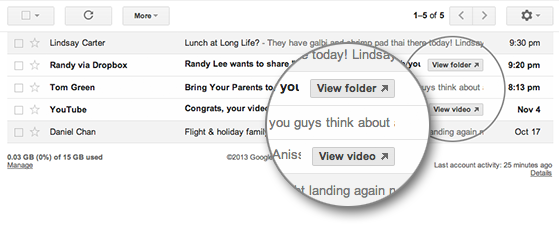 Immagine dell’articolo: Gmail: arrivano i pulsant…