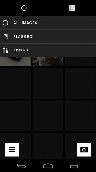 Quadro de seleção de imagens