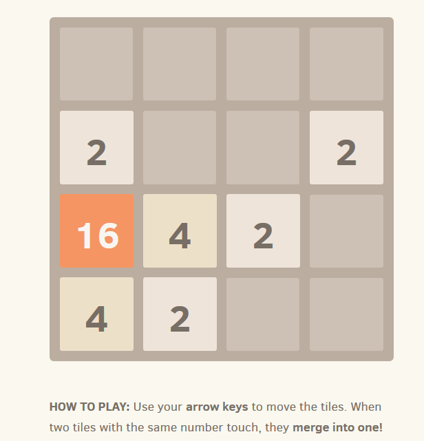 Immagine dell’articolo: 2048: il nuovo gioco torm…