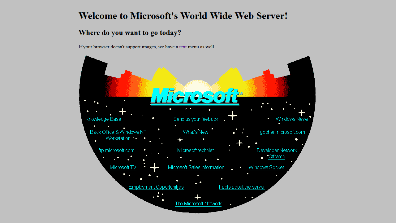 Immagine dell’articolo: Benvenuto 1994: Microsoft…