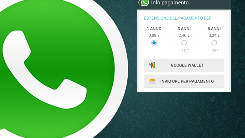 Pagare WhatsApp con credito telefonico, senza usare la carta di credito. Ecco tutta la verità