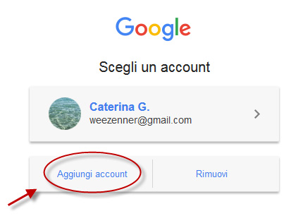 ACCEDERE A GMAIL CON ALTRO ACCOUNT visual data 8