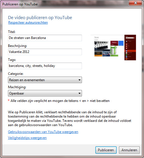 Video online publiceren