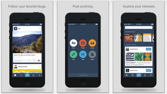 Artikel afbeelding: Tumblr toont vernieuwd de…