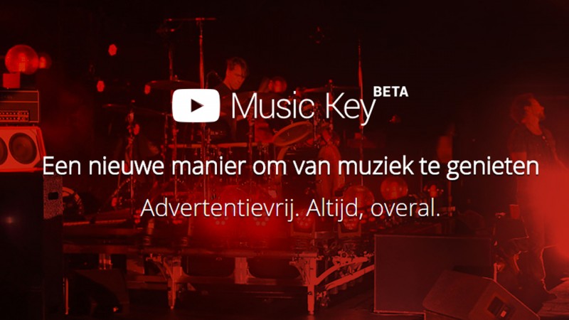 Google brengt Play Music en YouTube samen in één Music Key-abonnement