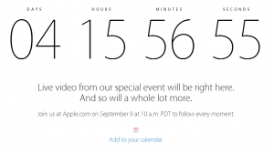 日本時間9/10午前2時、Appleスペシャルイベントをリアルタイムで見られる