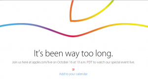 Apple16日に「スペシャルイベント」を開催 ライブストリーミング視聴可能