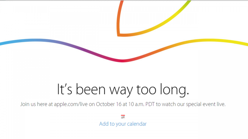 Apple16日に「スペシャルイベント」を開催　ライブストリーミング視聴可能