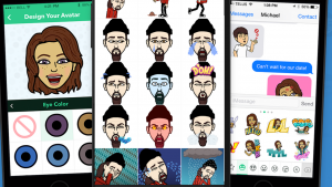 Bitstripsのスタンプ版アプリBitmoji登場 自分が主人公のオリジナルイラストでチャット