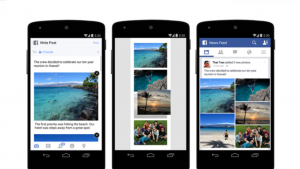 Facebookが写真シェア機能を改善 画像レイアウトをカスタマイズ可能に