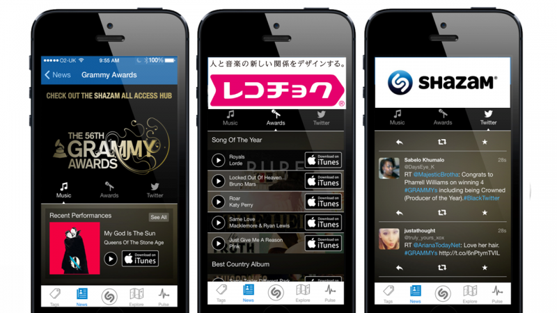 レコチョクとShazamが連携開始 邦楽楽曲の認識率がアップ