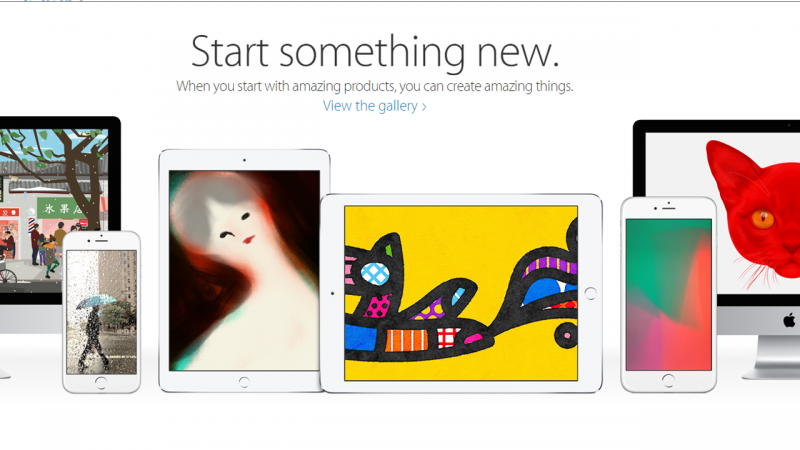 iPhoneで制作された作品ギャラリー「新しい何かを始めよう」をアップルが公開
