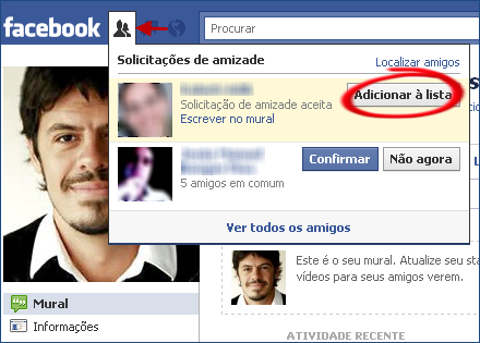Criar lista de amigos Facebook 4
