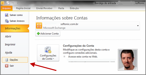 Exportar contatos do Outlook para o Gmail 1