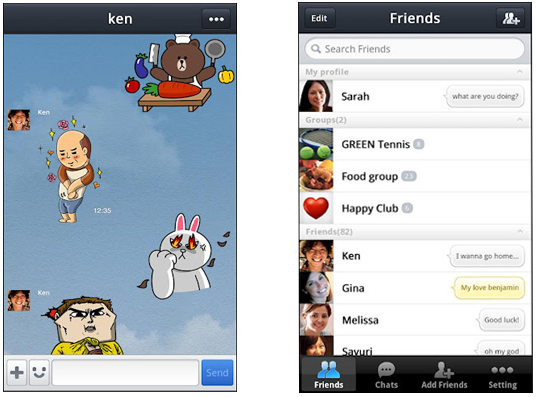 LINE para Android