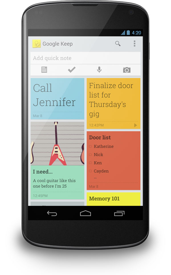 Google keep novo aplicativo de anota es do google softonic