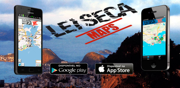 Aplicativo LeiSeca Maps m…