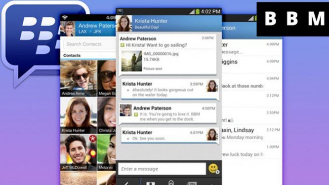 imagem do artigo: BlackBerry Messenger está…