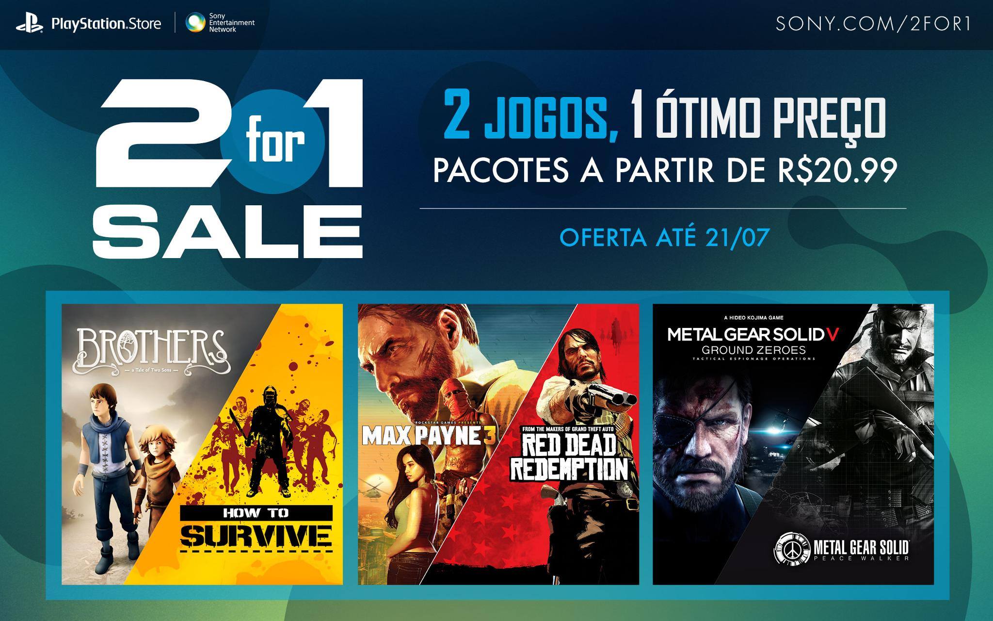 imagem do artigo: Sony faz promoção “2 por …