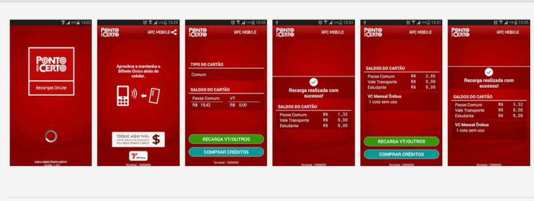 imagem do artigo: Aplicativo permite recarg…