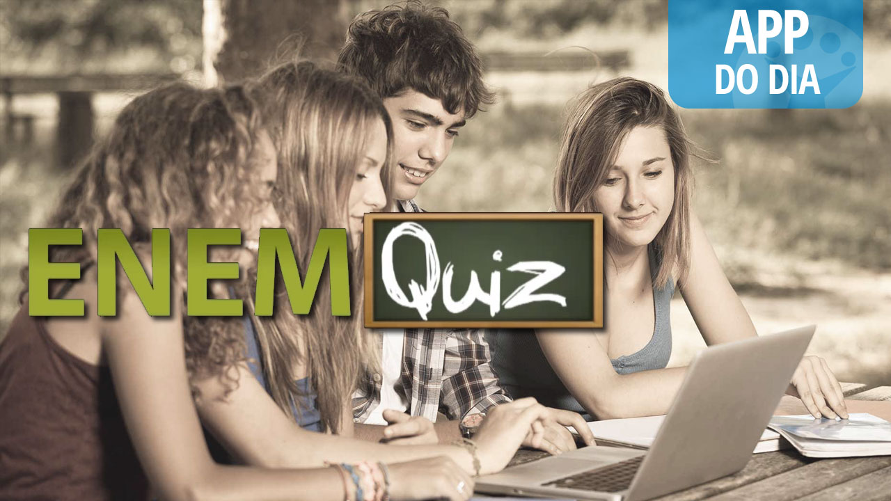 imagem do artigo: App do dia: ENEM Quiz põe…