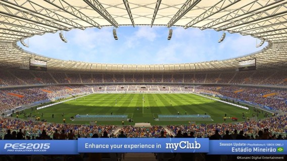 Estádio Mineirão - PES 2015 Estádio Mineirão - PES 2015