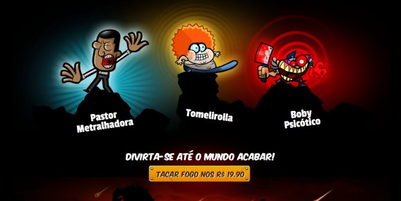 Irmãos Piologo lançam game com os personagens mais famosos do Mundo Canibal