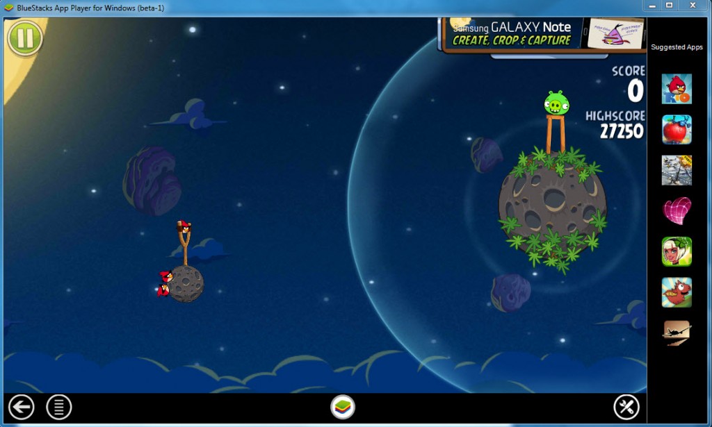role angry birds space 2012 pc want start