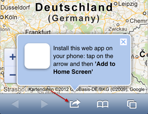 Google Maps auf iOS 6 installieren