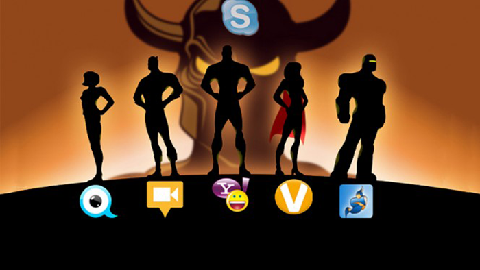 Bild des Artikels: Skype-Rivalen: Sechs alte…