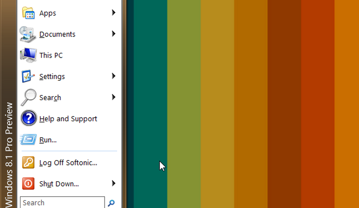Bild des Artikels: Den Windows 8.1 Startknop…