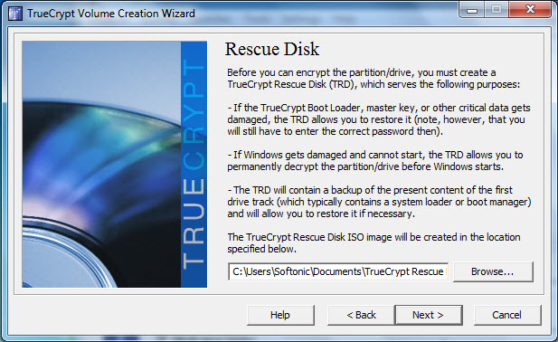 Criando um disco de recuperação do sistema para emergências