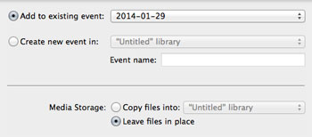 Final Cut Pro X Import