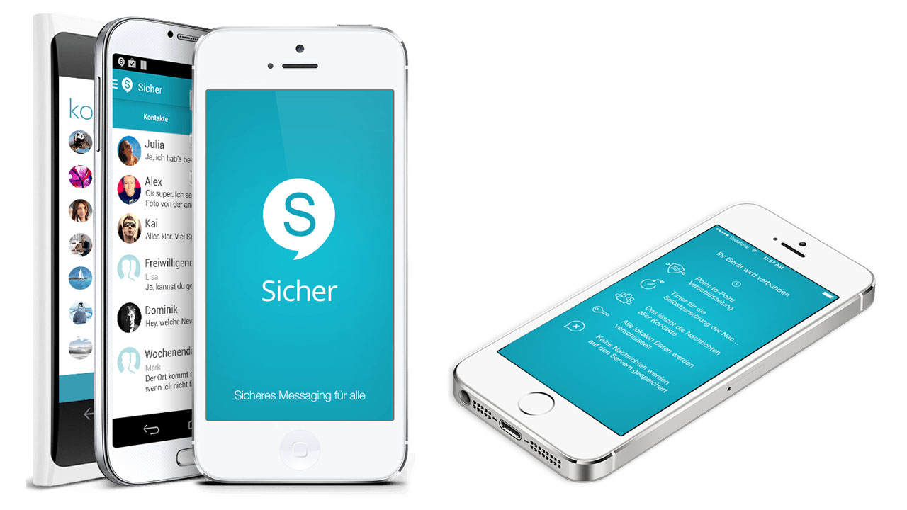 Deutsche App “Sicher” kon…