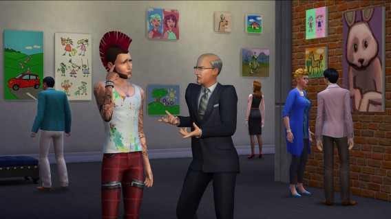 Die Sims 4: Spielfiguren im Kindesalter sind lernfähig