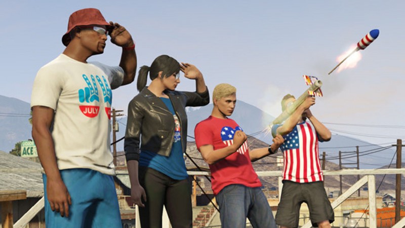 GTA5 Online: Das kostenlose Independence Day-Special bringt ein Feuerwerk an neuen Spielinhalten