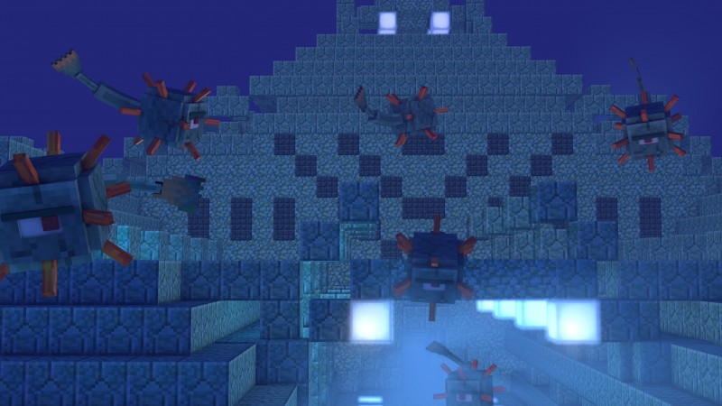 Minecraft 1.8: Mojang erschließt die Unterwasser-Welt mit Dungeons und Monstern
