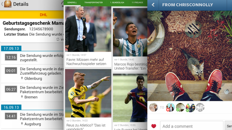 Android-Download-Tipps der Woche: Neue Instagram-Version, Fußball pur und Pakete verfolgen