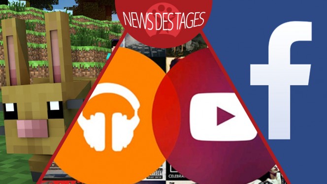 News des Tages: YouTube Music Key, Facebook Kommentar-Sticker, Minecraft