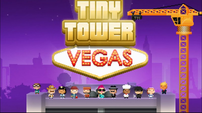 Tiny Tower Vegas: Das kostenlose Aufbauspiel in der Glücksspiel-Variante