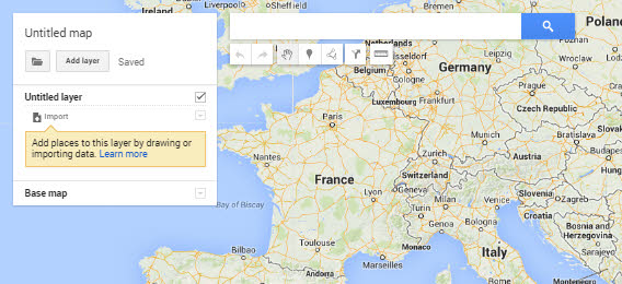 Google My Maps overview