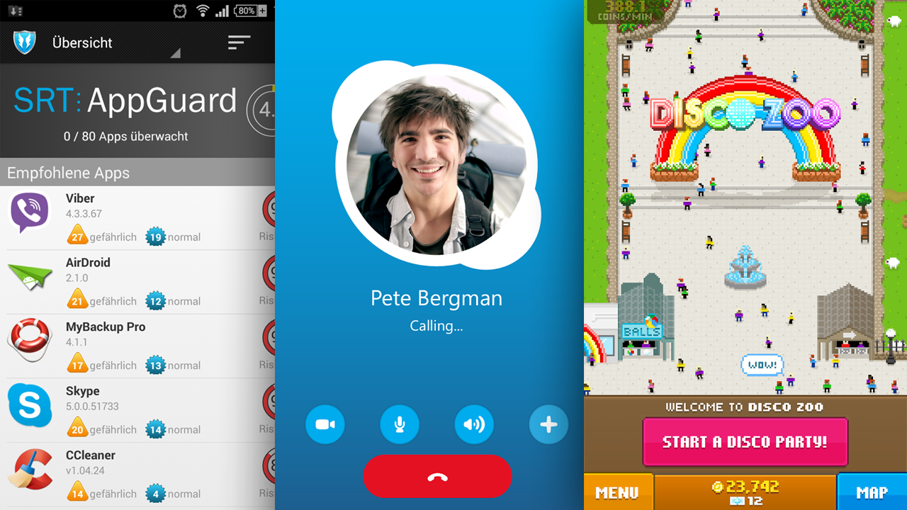 Android-Downloads der Woc…